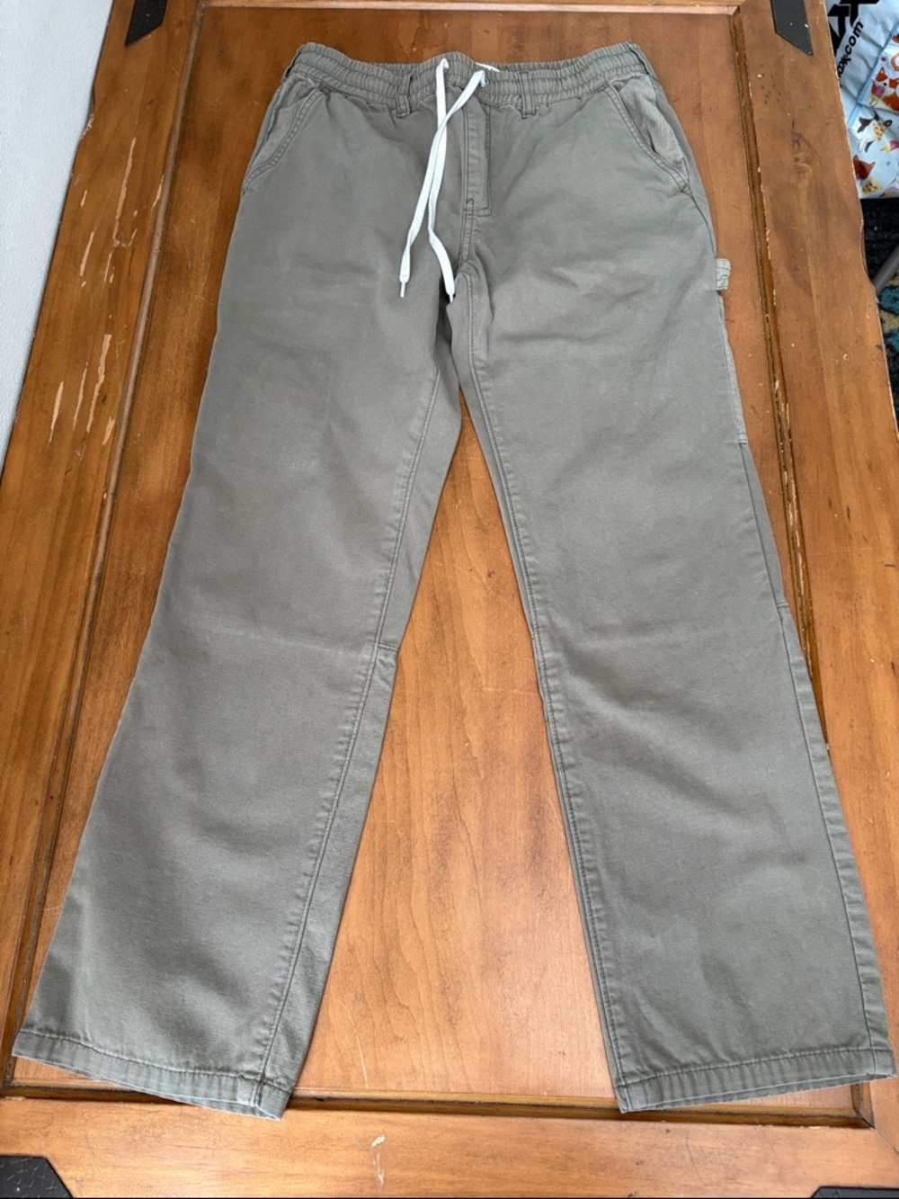 PacSun Tan Drawstring Chino Pants Size Small